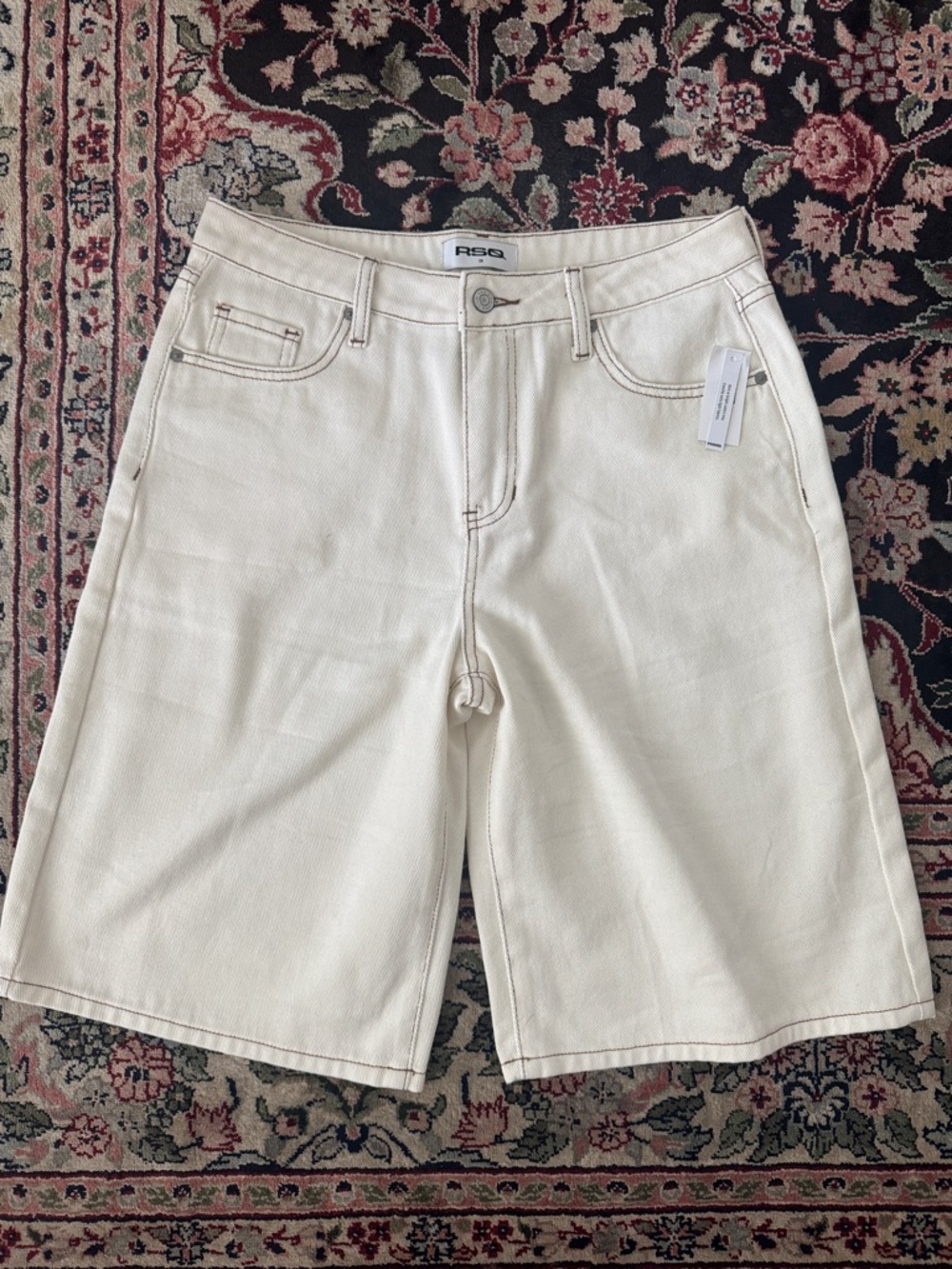 Women’s Tillys RSQ High-Rise Denim Shorts Jorts 28